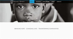 Desktop Screenshot of globaleffect.org